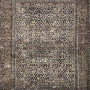 Loloi Amber Lewis x Morgan Denim/Multi 2'-3" x 11'-6" Runner Rug