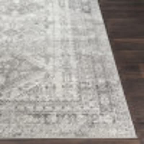 Livabliss Desta Vintage Oriental Area Rug,7'10" x 10'2",Charcoal