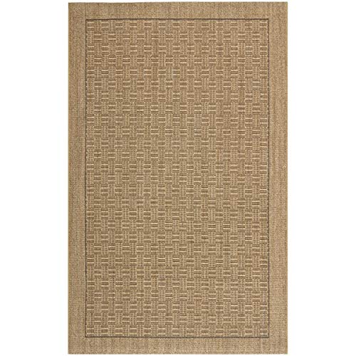 SAFAVIEH Palm Beach Collection Area Rug - 9' x 12', Natural, Sisal Design, Non-Shedding & Easy Care, Ideal for High Traffic Areas in Living Room, Bedroom (PAB359A)