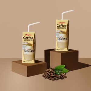 Binggrae Coffee Flavored Milk (Pack of 6)