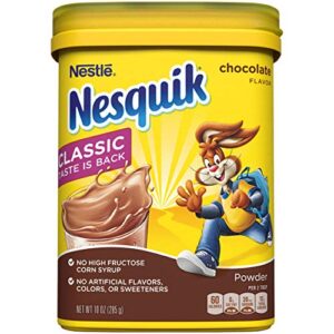 NESQUIK Chocolate Cocoa Powder, 9.3 Oz. Tub | Chocolate Milk Powder