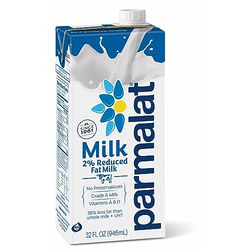 Parmalat Shelf Stable 2% Reduced Fat Milk 1 Qt (Pack of 3)