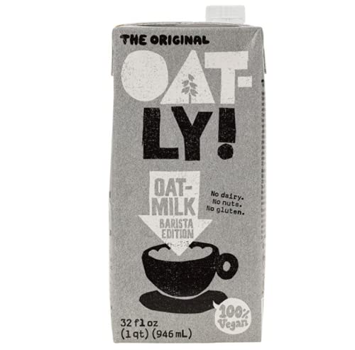 Oatly Barista Edition Oatmilk, 32 Ounce (12 Pack)