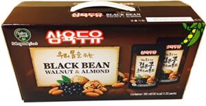 sahmyook black bean with walnut & almond soy milk, 6.5 fl. ounce (pack of 20)