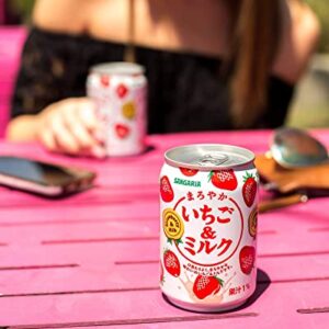 Sangaria Strawberry Milk, Extremely Popular in Japan - 8.69 Fl Oz | Pack of 6