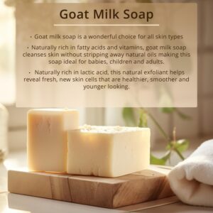 Sophie & Rose Goat Milk Soap, Moisturizing Cleansing Bar, Creamy, Nourishing Lather, Gentle For Sensitive Skin, Handmade USA (Orange Patchouli, 4.5 ounce (Pack of 1))