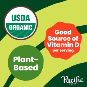 Pacific Foods Organic Unsweetened Coconut Milk, Plant Based Milk, 32 oz Carton