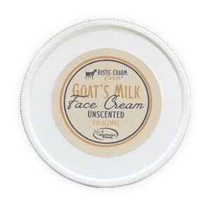 rustic charm farm goat milk face cream (unscented)