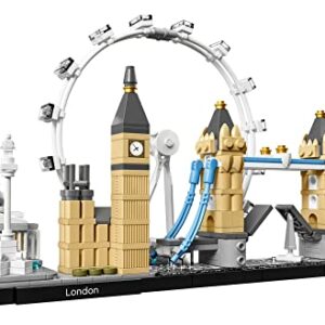 LEGO Architecture London Skyline Collection 21034 Building Set Model Kit and Gift for Kids and Adults (468 pieces)