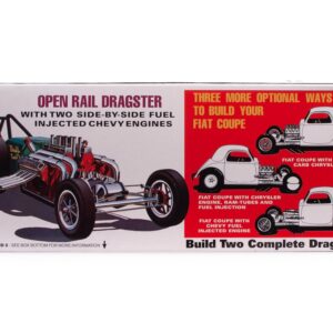 AMT Fiat Double Dragster 1:25 Scale Model Kit