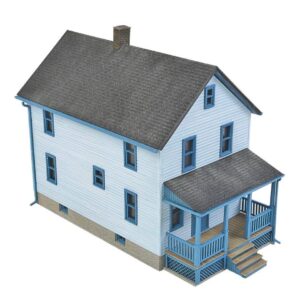 Walthers Cornerstone HO Scale 2 Story Frame House Kit