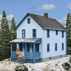 Walthers Cornerstone HO Scale 2 Story Frame House Kit