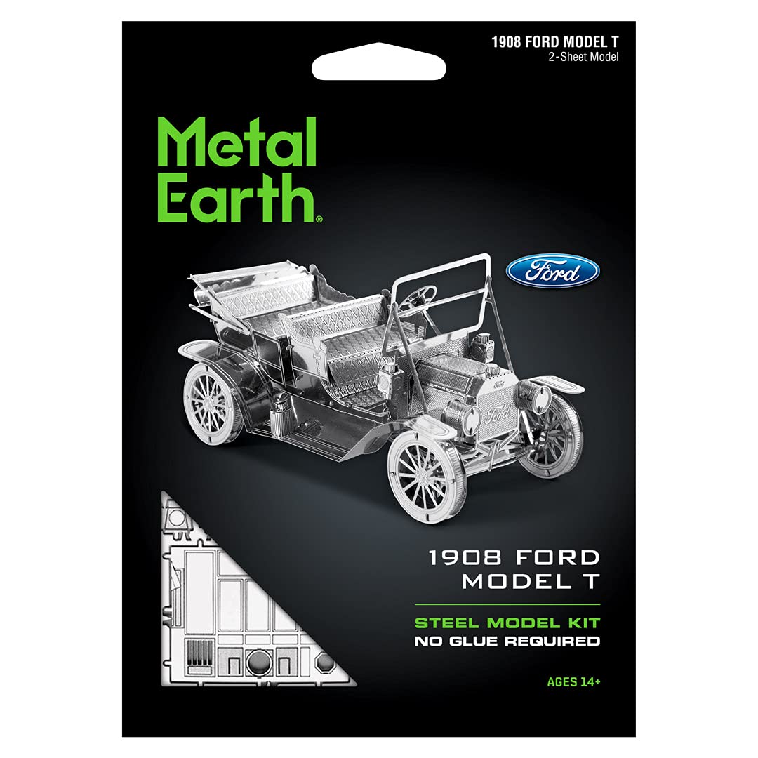 Fascinations Metal Earth 1908 Ford Model T 3D Metal Model Kit