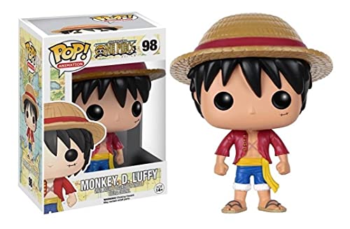 Funko POP Anime: One Piece Luffy Action Figure,Multicolor