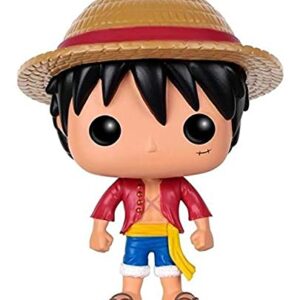 Funko POP Anime: One Piece Luffy Action Figure,Multicolor