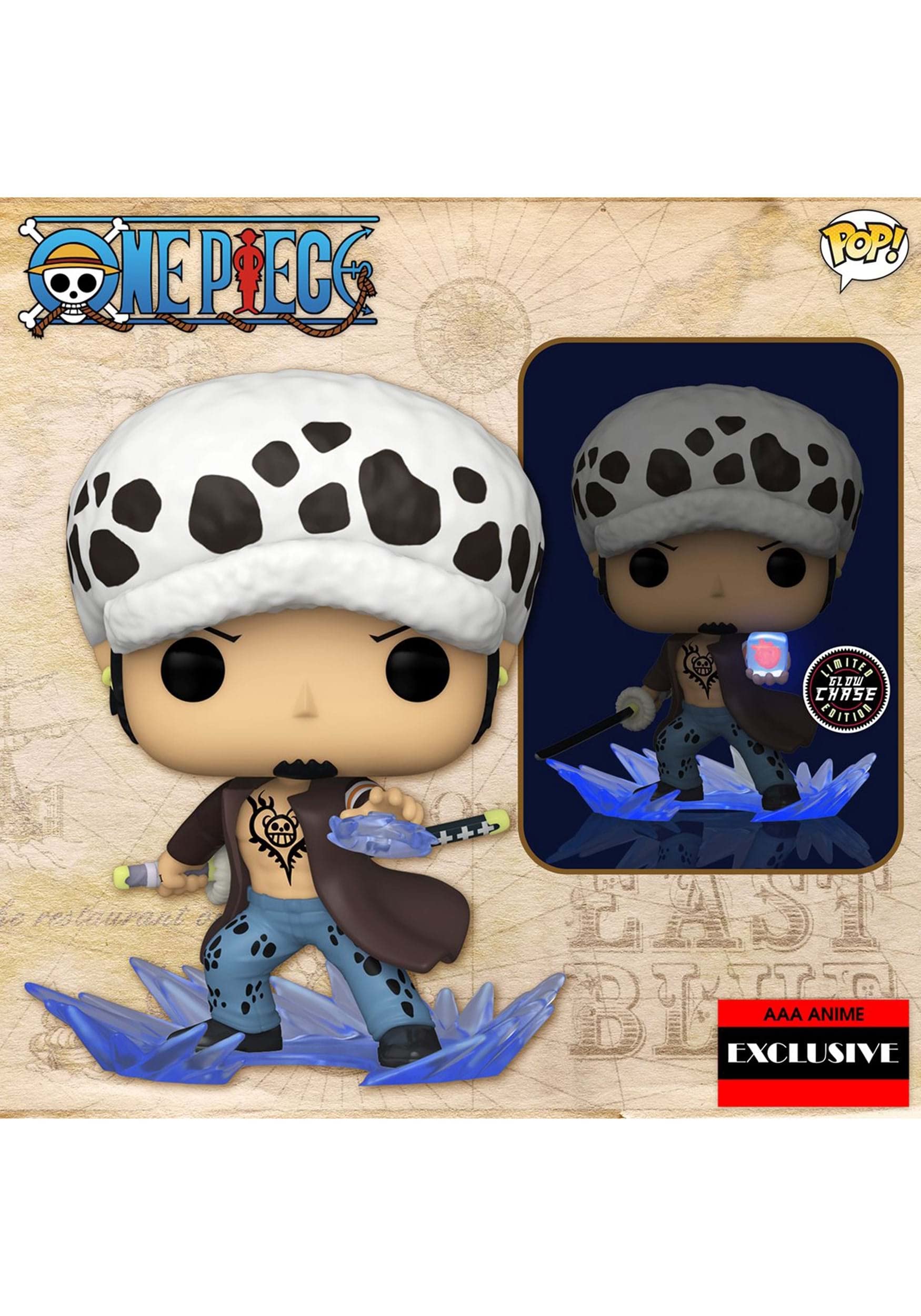 Funko One Piece Trafalgar D. Law (Room) Pop Figure (AAA Anime Exclusive)