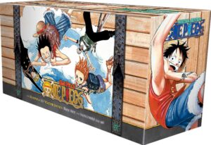 one piece box set 2: skypiea and water seven: volumes 24-46 with premium (2) (one piece box sets)