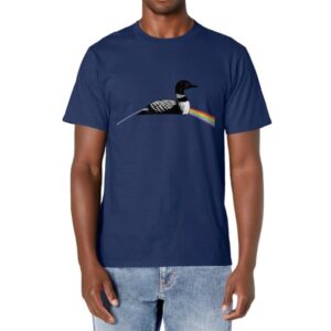 Original Classic Dark Side of the Loon Bird Watching T-Shirt