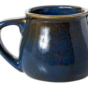 Cape Shore Handcrafted Bean Pot Stoneware 16oz Mug, Multiple Styles Available (Loon)