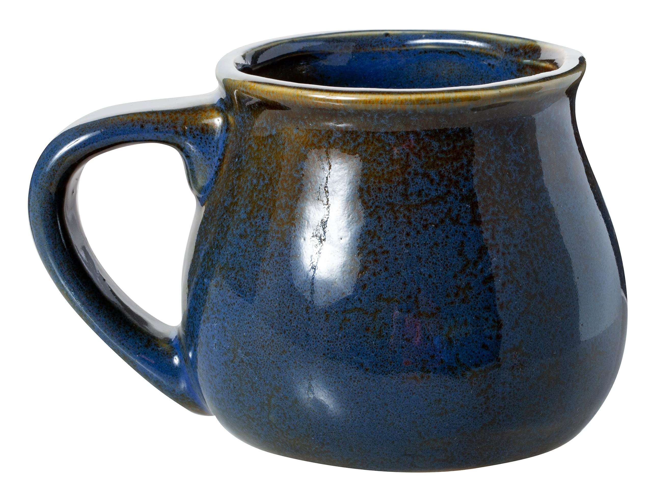 Cape Shore Handcrafted Bean Pot Stoneware 16oz Mug, Multiple Styles Available (Loon)