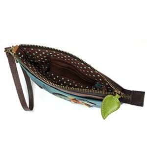 CHALA Mini Crossbody/Purse with Convertible Strap Stylish, Compact, Versatile - Loon Bird - blue