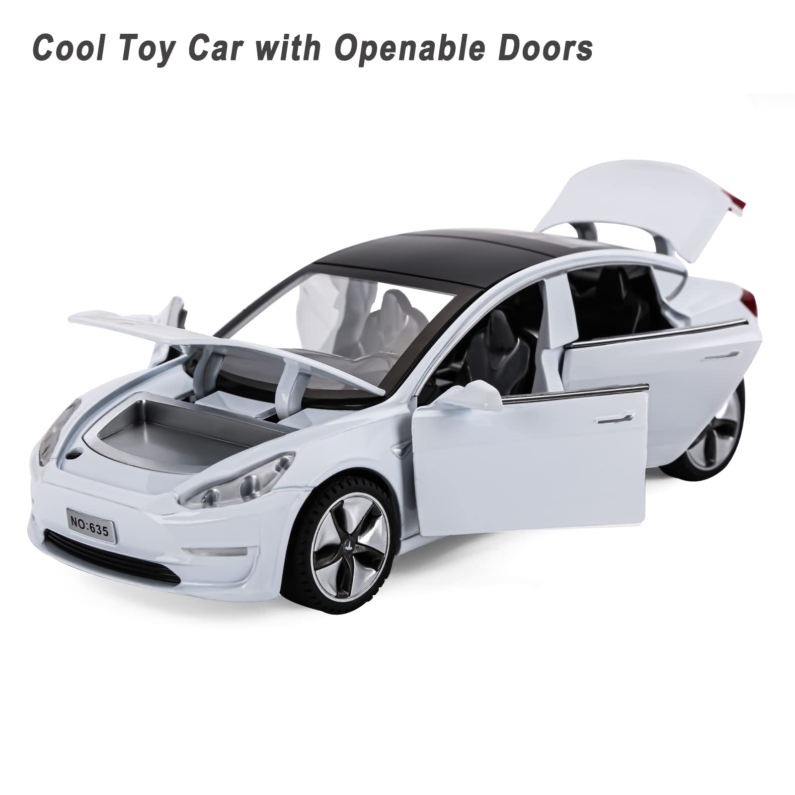 Toy Car Model 3 Diecast Metal Model Cars Pull Back car for Boys and Girls Age 3-12 Years Old