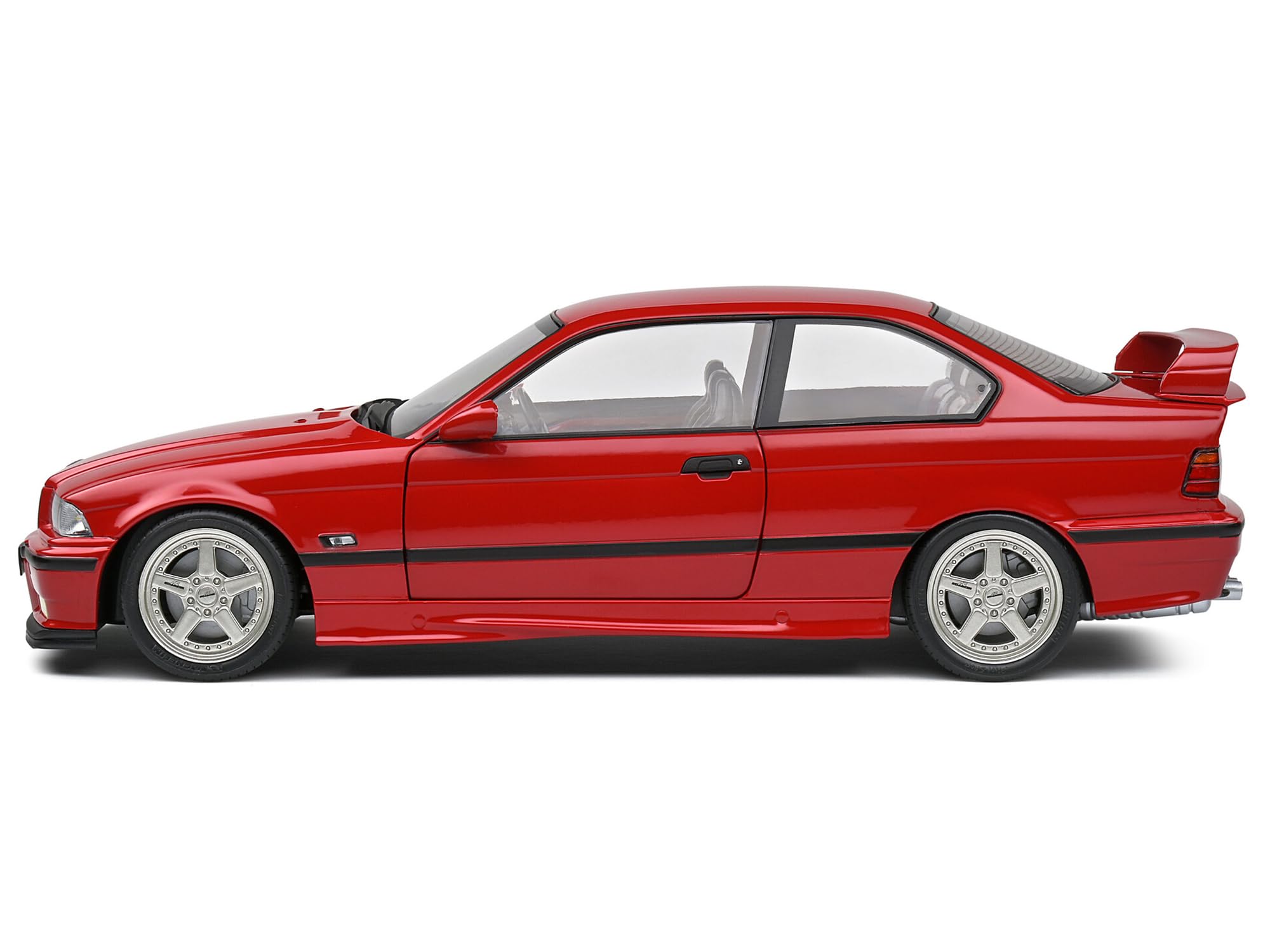 1994 E36 M3 Streetfighter Imolarot Red 1/18 Diecast Model Car by Solido S1803911