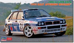 hasegawa 20648 1/24 lancia super delta, 1993 rally appennino reggiano model kit, multi-colour