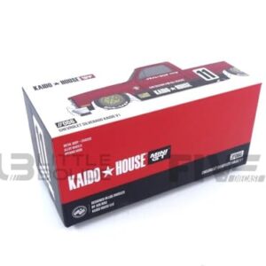 True Scale Miniatures Model Car Compatible with 1983 Chevrolet Silverado KAIDO V1 (Red) Limited Edition 1/64 Diecast Model Car Kaido House KHMG066