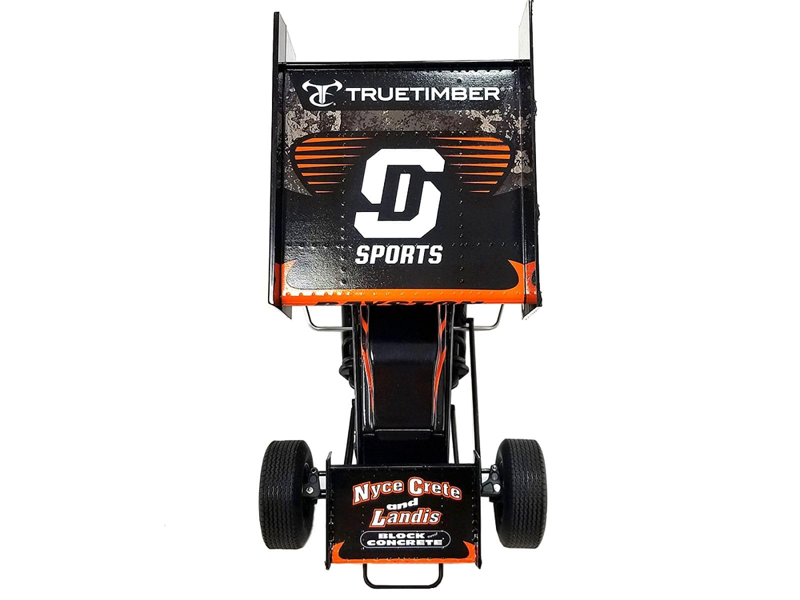 Winged Sprint Car #5 Spencer Bayston TrueTimber Camo CJB Motorsports Rookie of The Year World of Outlaws (2022) 1/18 Diecast Model Car by Acme A1822023