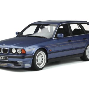 E34 Alpina B10 Touring Alpina Blue Metallic Limited Edition to 3000 Pieces Worldwide 1/18 Model Car by Otto Mobile OT944