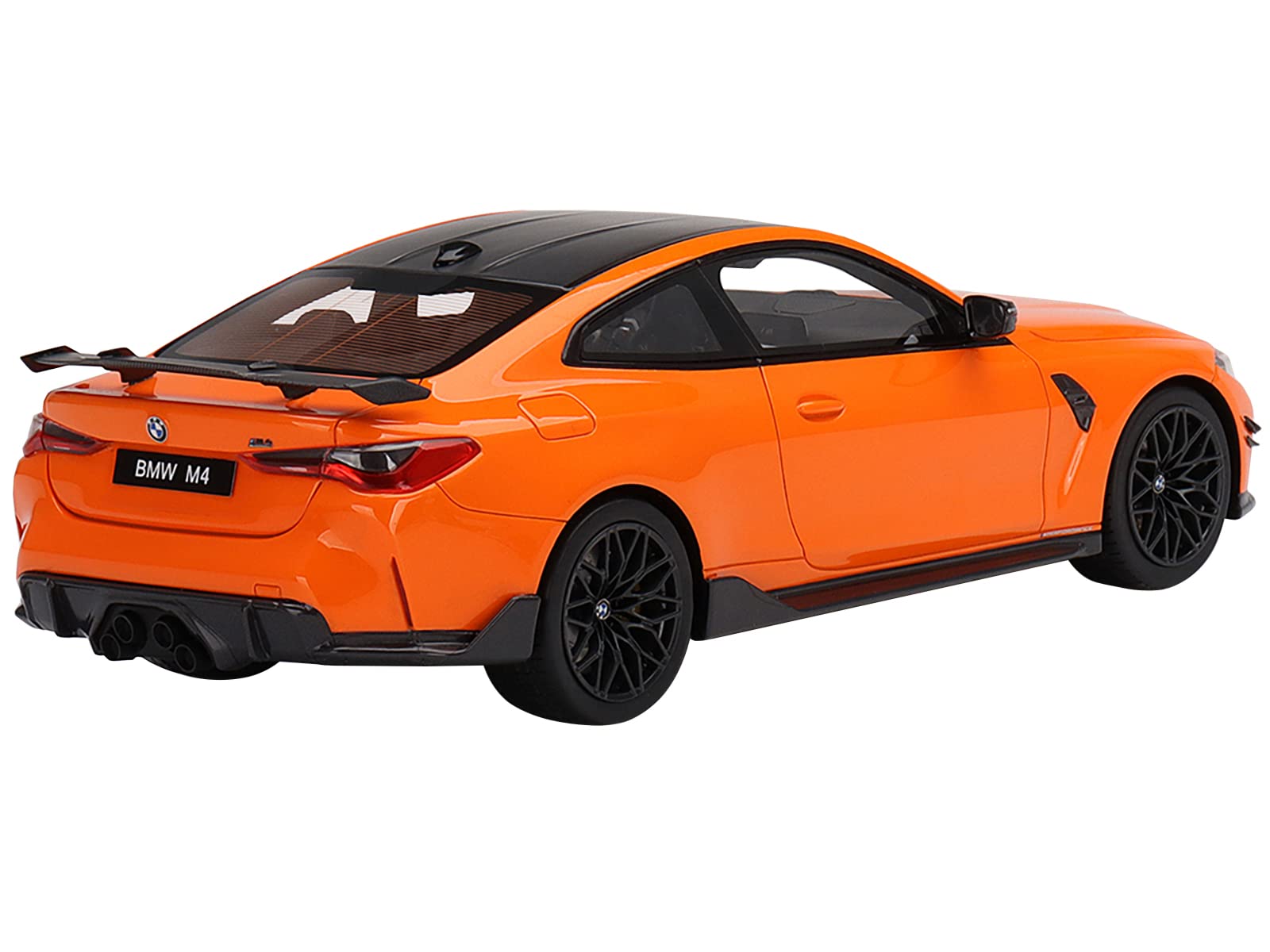 M4 M-Performance (G82) Fire Orange with Carbon Top 1/18 Model Car by Top Speed TS0393