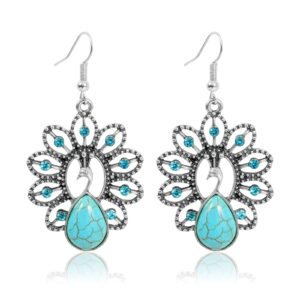 turquoise drop dangle earrings for women,turquoise earrings for women trendy,cute earrings for women