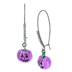 betsey pumpkin dangle earrings