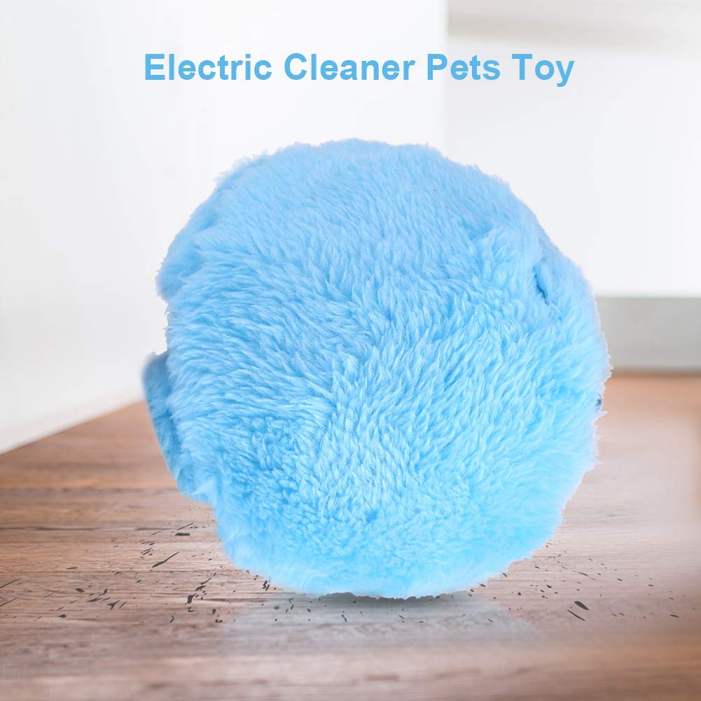 Jerliflyer Robotic Cleaning Ball,Mini Cute Automatic Rolling Floor Robot Sweeping Ball,Electric Cleaner with 4pcs Colorful Covers Set for Home Room