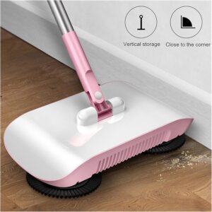 Robot Vacuum，Robot Vacuum Cleaner Wet and Dry Vacuum Broom Robot - Magic Handle Household Electric Floor Mop for Home and Kitchen Cleaning