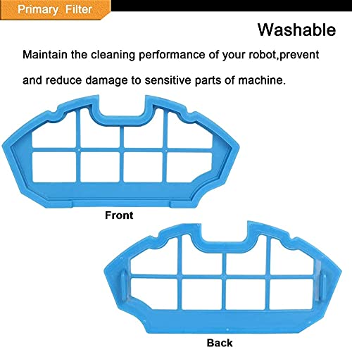 Zipits 【Home Appliances Accessories】 Replacement Parts fo N79 N79S DN622 500 N79W N79Se Robotic Vacuum Cleaner, Accessories Kit 【Replaceable】