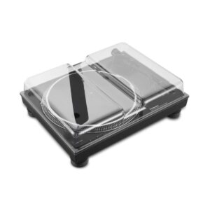 Decksaver DS-PC-SL1200 - Polycarbonate Cover compatible with Technics SL1200, SL1210, Pioneer DJ PLX-1000, PLX-CRSS12 Turntable Dust Cover, DJ Equipment Cover for Travel and Everyday Protection