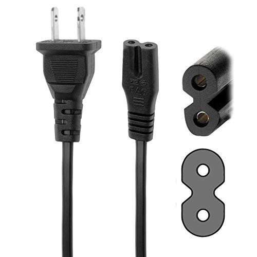 J-ZMQER 5ft AC Power Cord Cable Compatible with Technics SL-1200 SL-1210 SL1210M5G 5 Disc Player