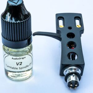 Black, Headshell, AT-VM95, Cartridge, Stylus, Oil for Technics SL-1200, SL-1210, SL-1600, SL-1610, SL-1700, SL-1710, SL-1800, SL-1810