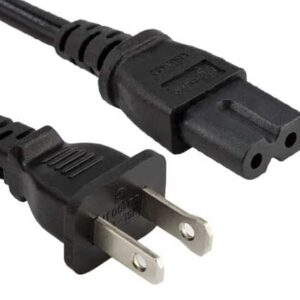 Polarized AC Power Cord for Technics 5 disc Player SL-PD867 SL-PD887 SL-1200 - 6 FT