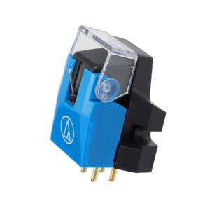 Audio-Technica VM510CB Dual Moving Magnet Conical Stereo Turntable Cartridge Blue