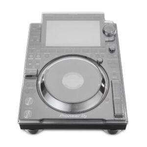 Decksaver DS-PC-CDJ3000 - Super Strong Polycarbonate Cover Compatible with Pioneer DJ CDJ-3000, CDJ Dust Cover, DJ Equipment Cover for Travel and Everyday Protection