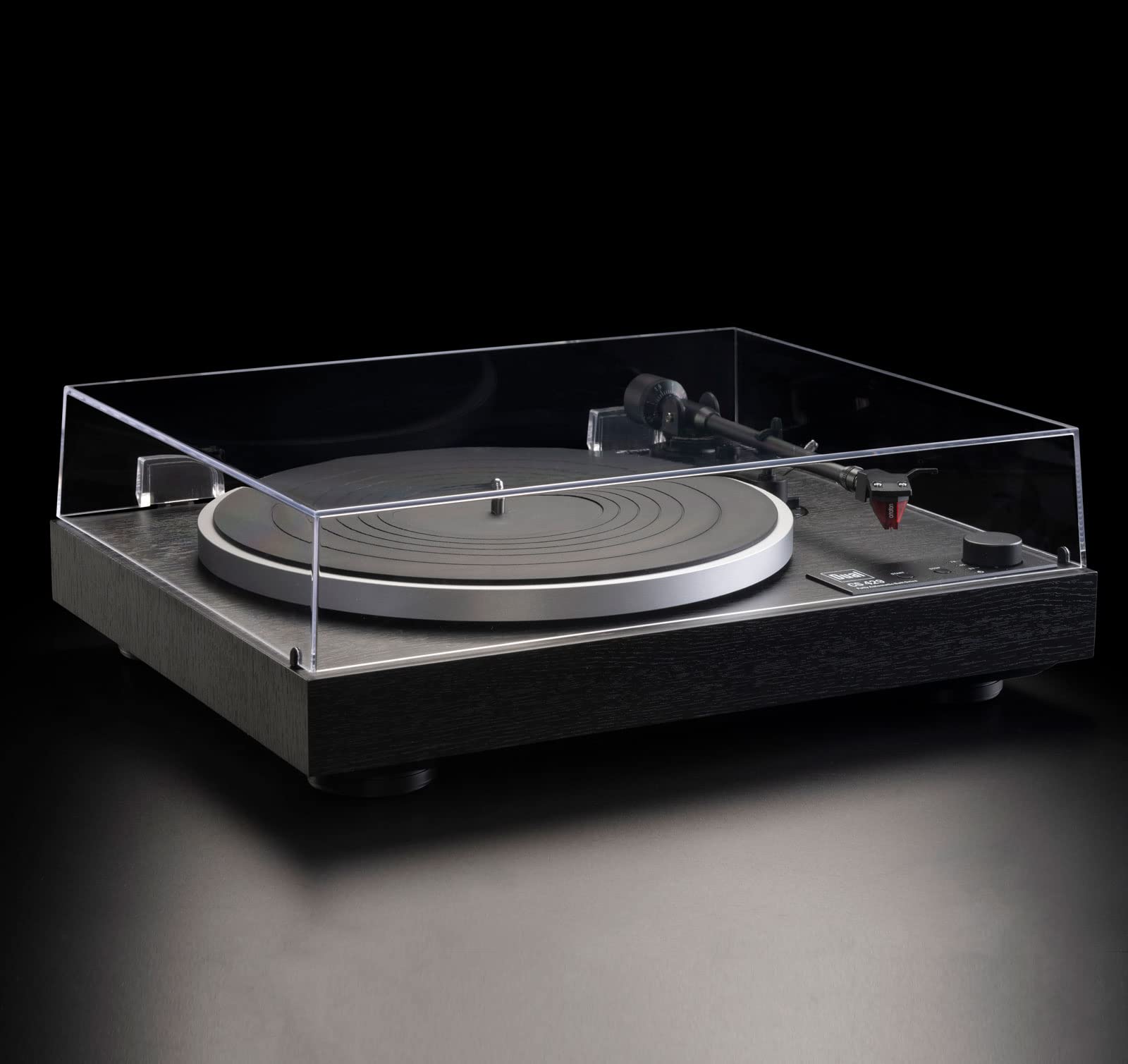 Dual CS 429 Fully Automatic Turntable with Die-Cast Aluminum Platter - Black