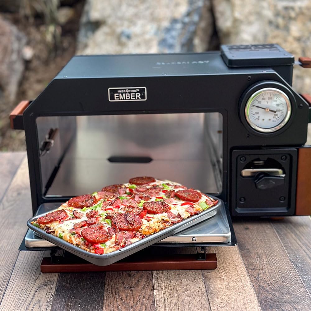 InstaFire Ember Oven (Compact, Off-Grid, Camping, Emergency)