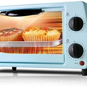 Mini Electric Oven Home Multifunctional Baking Oven Trifle Bread Hob Grill Home Small Baking Cake Pizza Oven 9L Mini Ovens (Color : Pink) Happy Life