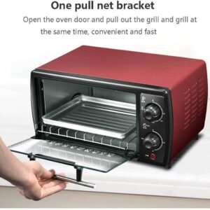 Compact Electric Oven, Household Baking Oven, Mini Oven with Electric Grill, 30 Minutes Rotation Timing,12 Liter Capacity (Color : A)