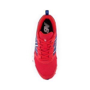 New Balance Boy's Fresh Foam 650 V1 Lace-up Running Shoe, Team Red/Night Sky/White, 7 big kid