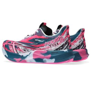 ASICS Women's NOOSA TRI 15 Running Shoes, 7.5, RESTFUL TEAL/HOT PINK