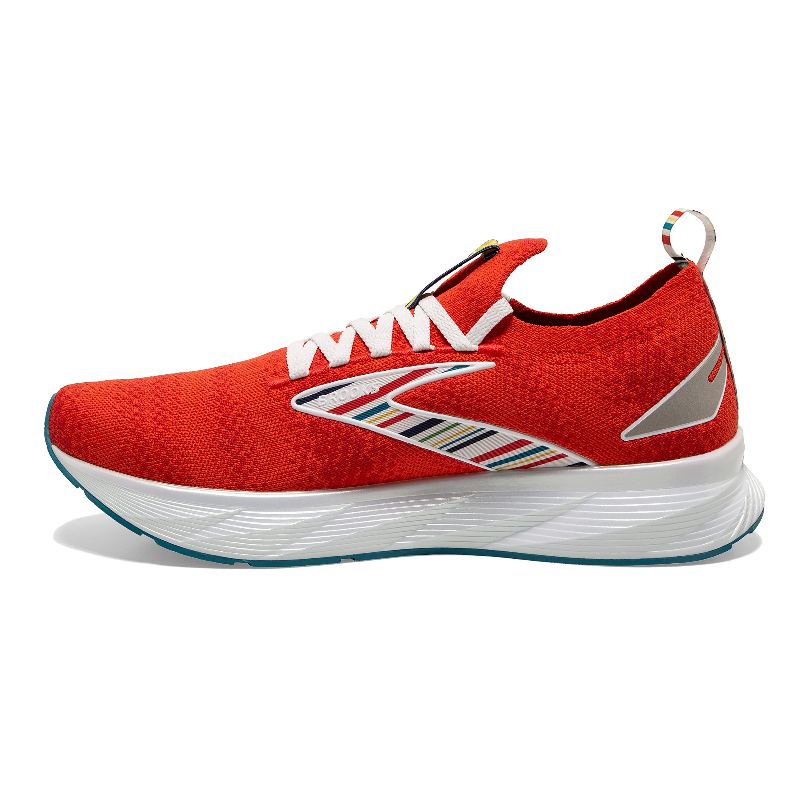 Brooks Women’s Levitate Stealthfit 6 Neutral Running Shoe - Red/White/Blue - 7 Medium